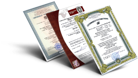 сертификаты кухонь колорита